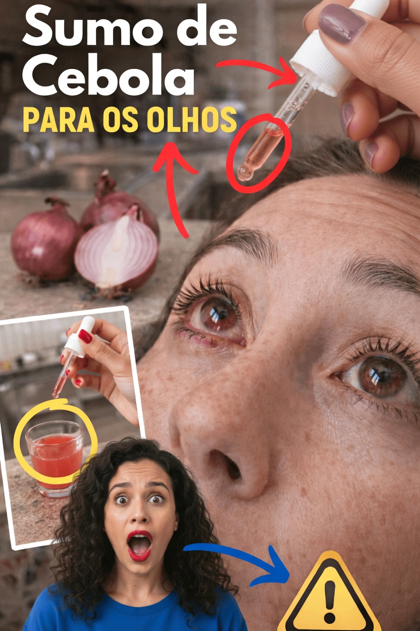 O suco de cebola é uma forma natural de apoiar o conforto e a saúde dos olhos? Explorando os fatos
