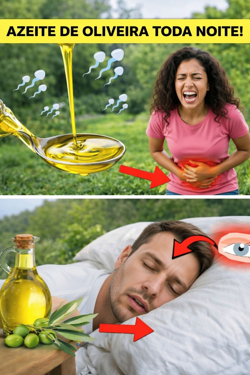 O que acontece com o seu corpo quando você toma uma colher de azeite de oliva extra virgem todas as noites?
