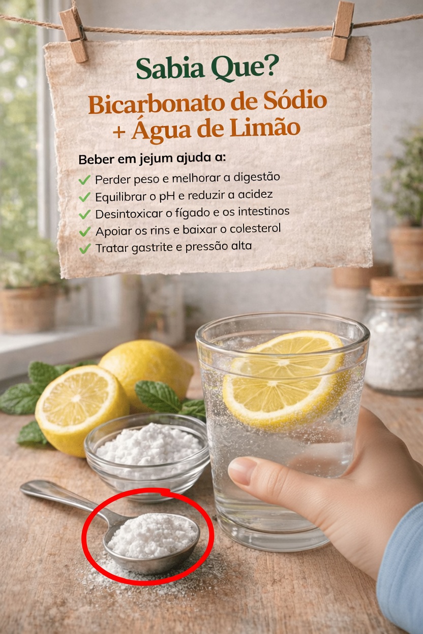 Descobrindo o Hábito Matinal de Água com Bicarbonato de Sódio e Limão: O Que Você Precisa Saber
