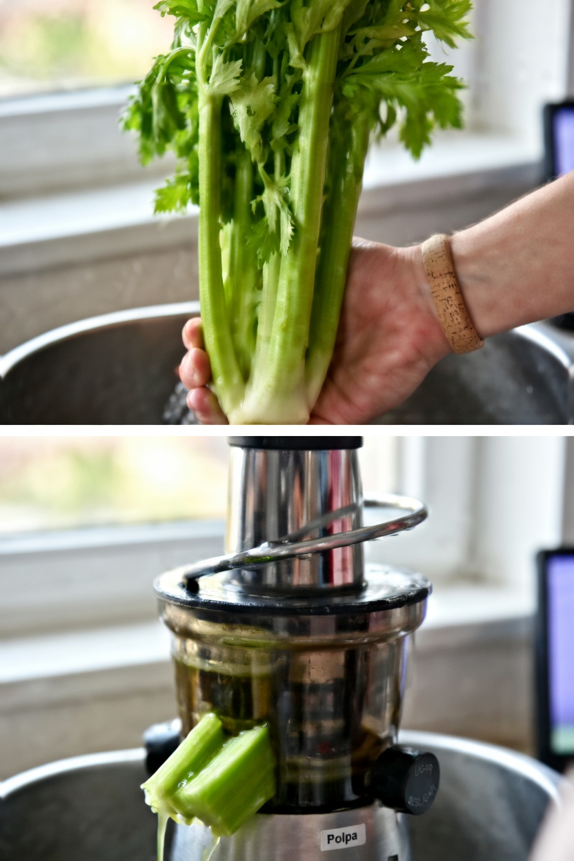 Suco de Aipo: Uma Maneira Simples de Adicionar Mais Nutrientes e Hidratação à Sua Rotina Diária