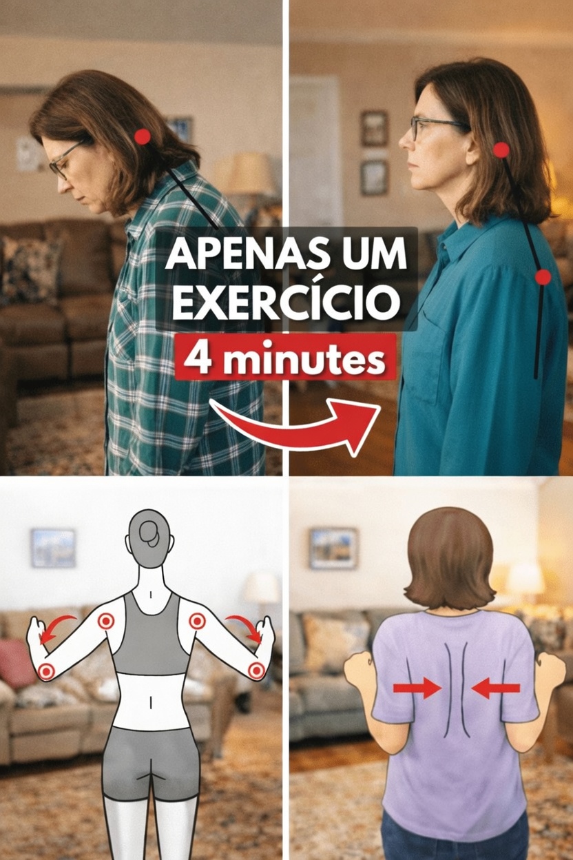 Entendendo a postura de cabeça projetada para a frente e por que ela importa após os 60 anos