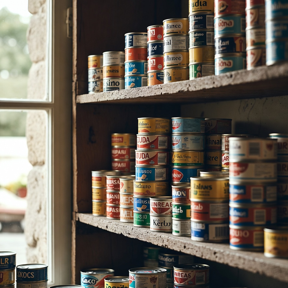 Não jogue fora as latas de atum, elas valem ouro em casa
