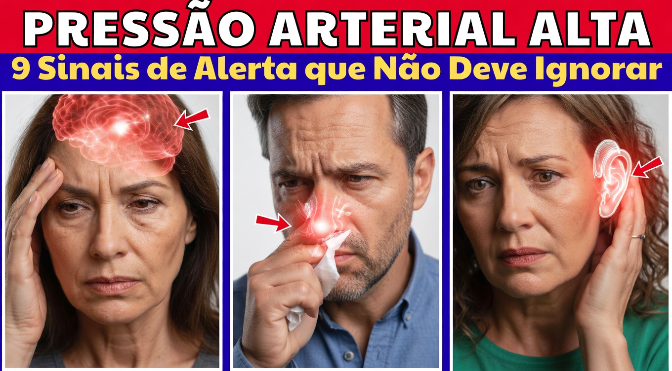 9 Sinais Surpreendentes que Podem Indicar Pressão Alta – e Por que Você Deve Prestar Atenção