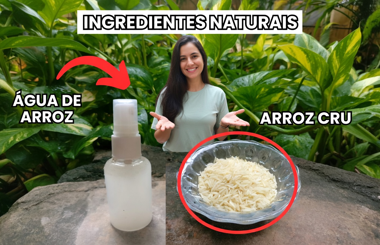 Água de Arroz para Crescimento Capilar – Cabelos Grossos com Água de Arroz