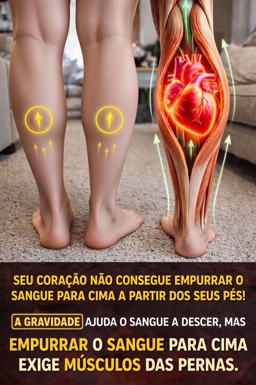 Por que suas panturrilhas são chamadas de “segundo coração”