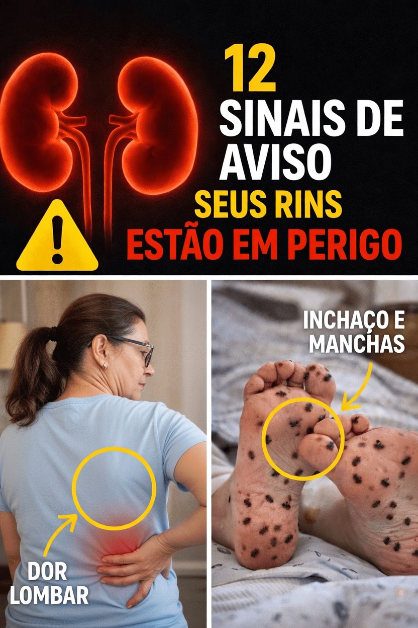 Esses Sinais Sutis Estão Indicando que Seus Rins Precisam de Atenção?