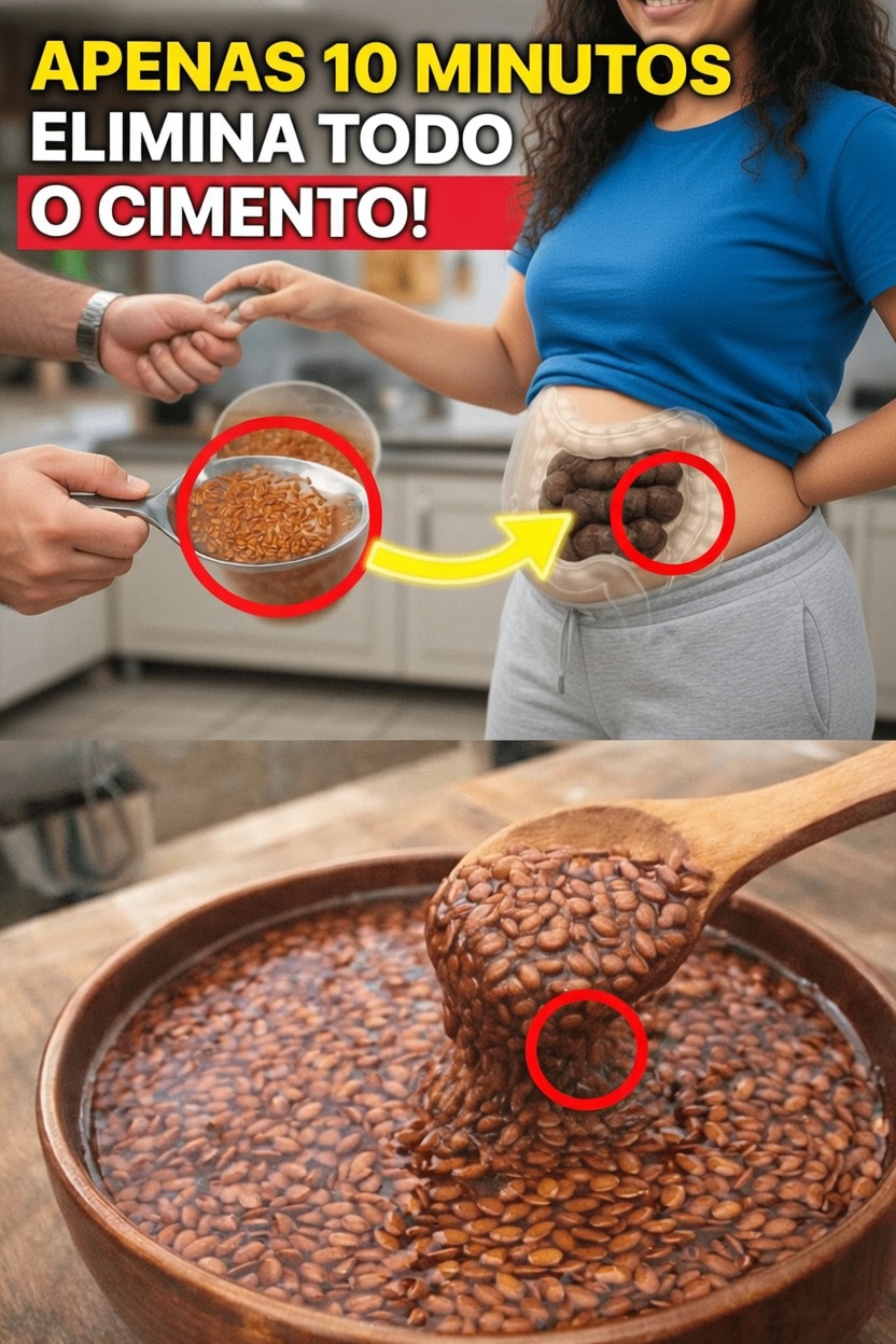 Beba Apenas 1 Copo e Limpe Todo o Seu Cólon em 10 Minutos!