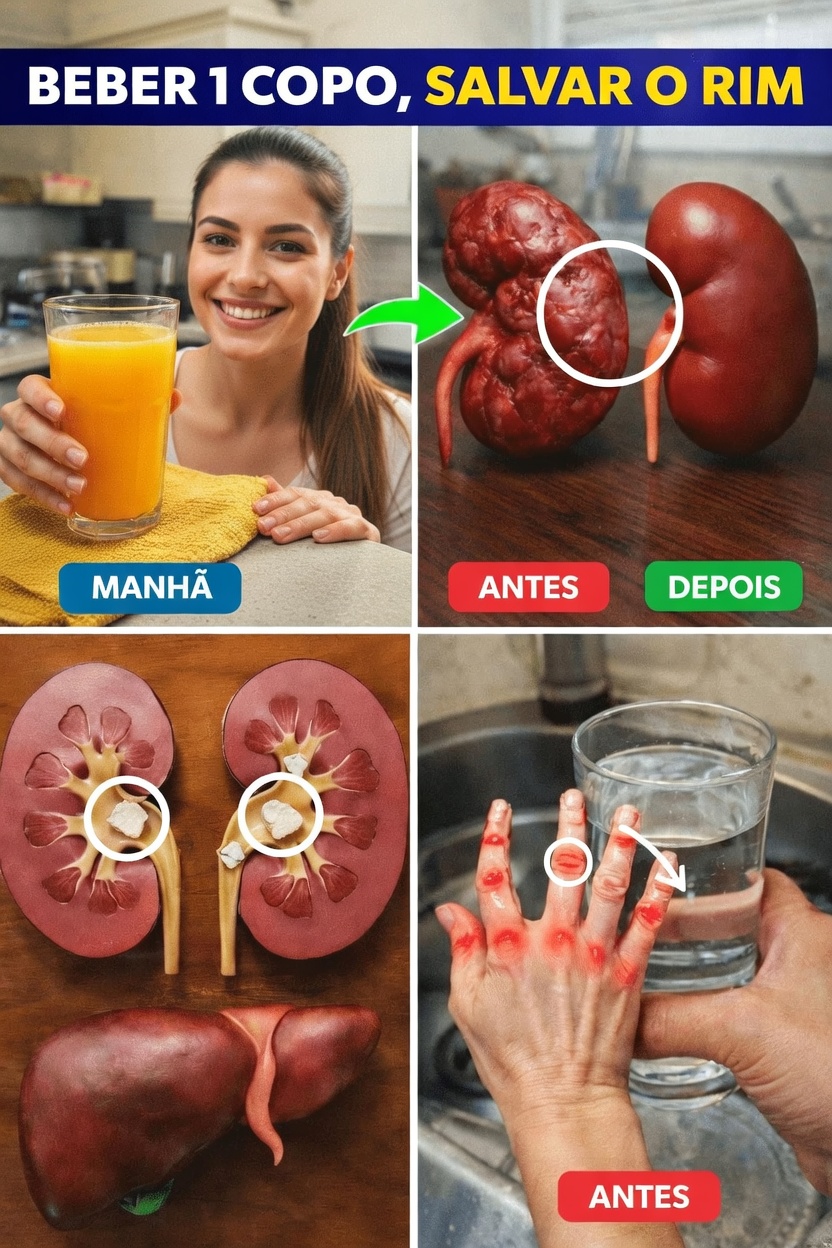 A água com limão é o hábito diário simples pelo qual os seus rins vão agradecer?