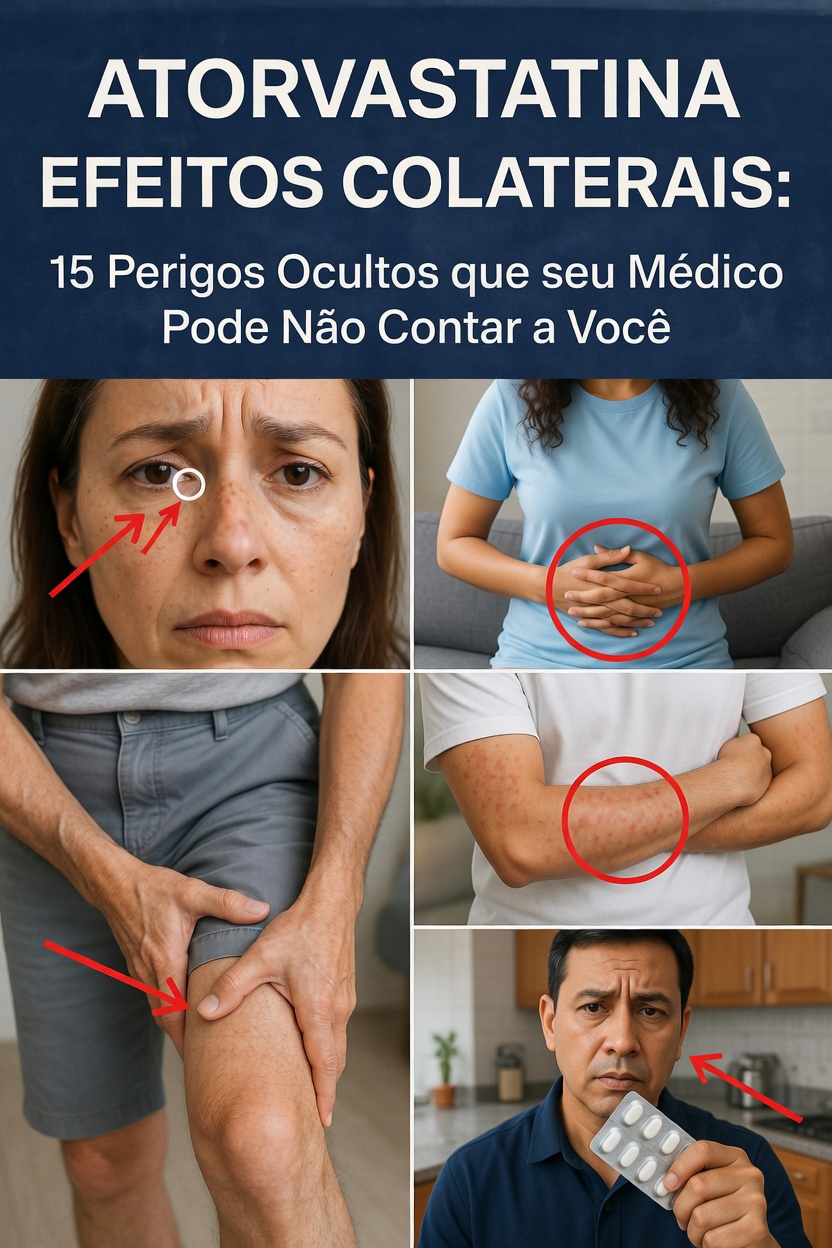 Efeitos Colaterais da Atorvastatina: O Que Você Precisa Saber Sobre Este Comum Medicamento para Colesterol