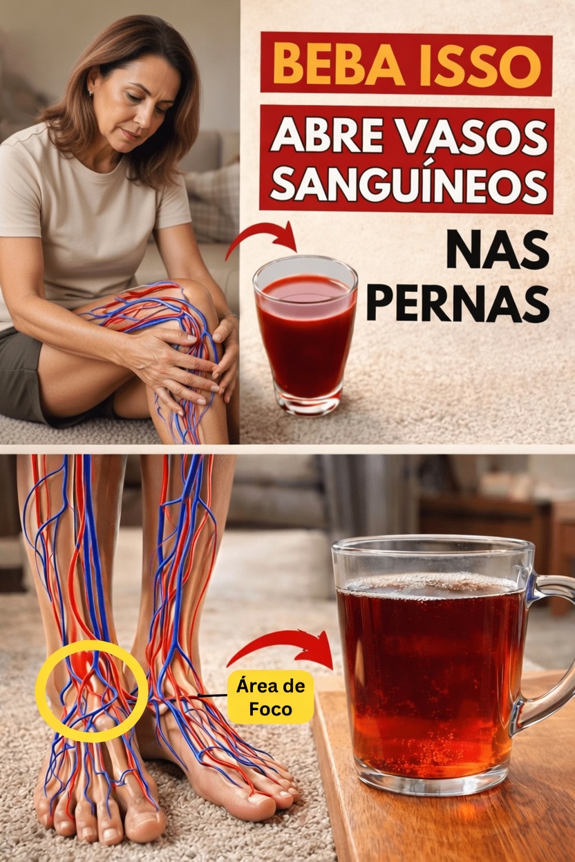 Descubra a Surpreendente Bebida do Dia a Dia que Pode Ajudar a Melhorar a Circulação nas Pernas – e Como Prepará-la em Casa