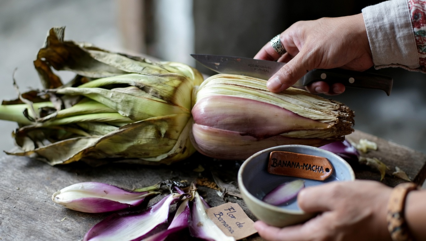 Explorando o Potencial Nutricional da Flor de Bananeira: Um Ingrediente Tradicional com Interesse Contemporâneo