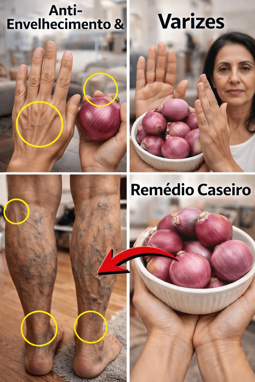 Descubra o Papel Surpreendente da Cebola na Sua Rotina Diária de Cuidados com a Pele e Saúde das Veias