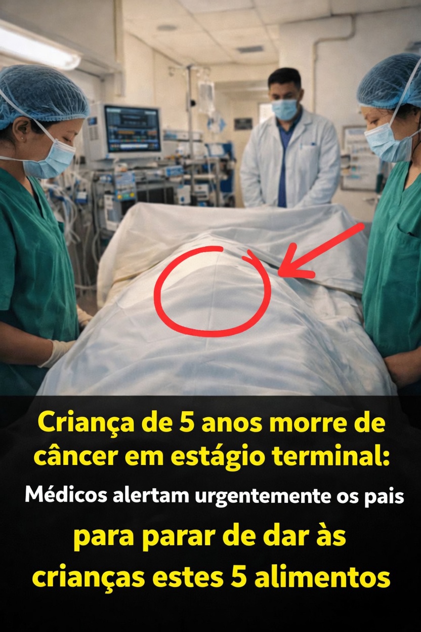 Criança de 5 anos perde a batalha contra o câncer — médicos revelam 5 alimentos que os pais nunca devem dar aos filhos