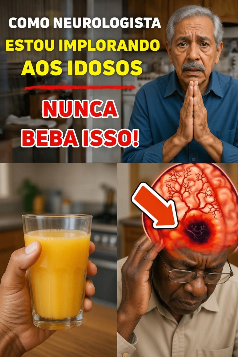 Como Neurologista: Este Erro Matinal TRIPLICA Seu Risco de AVC Após os 60!