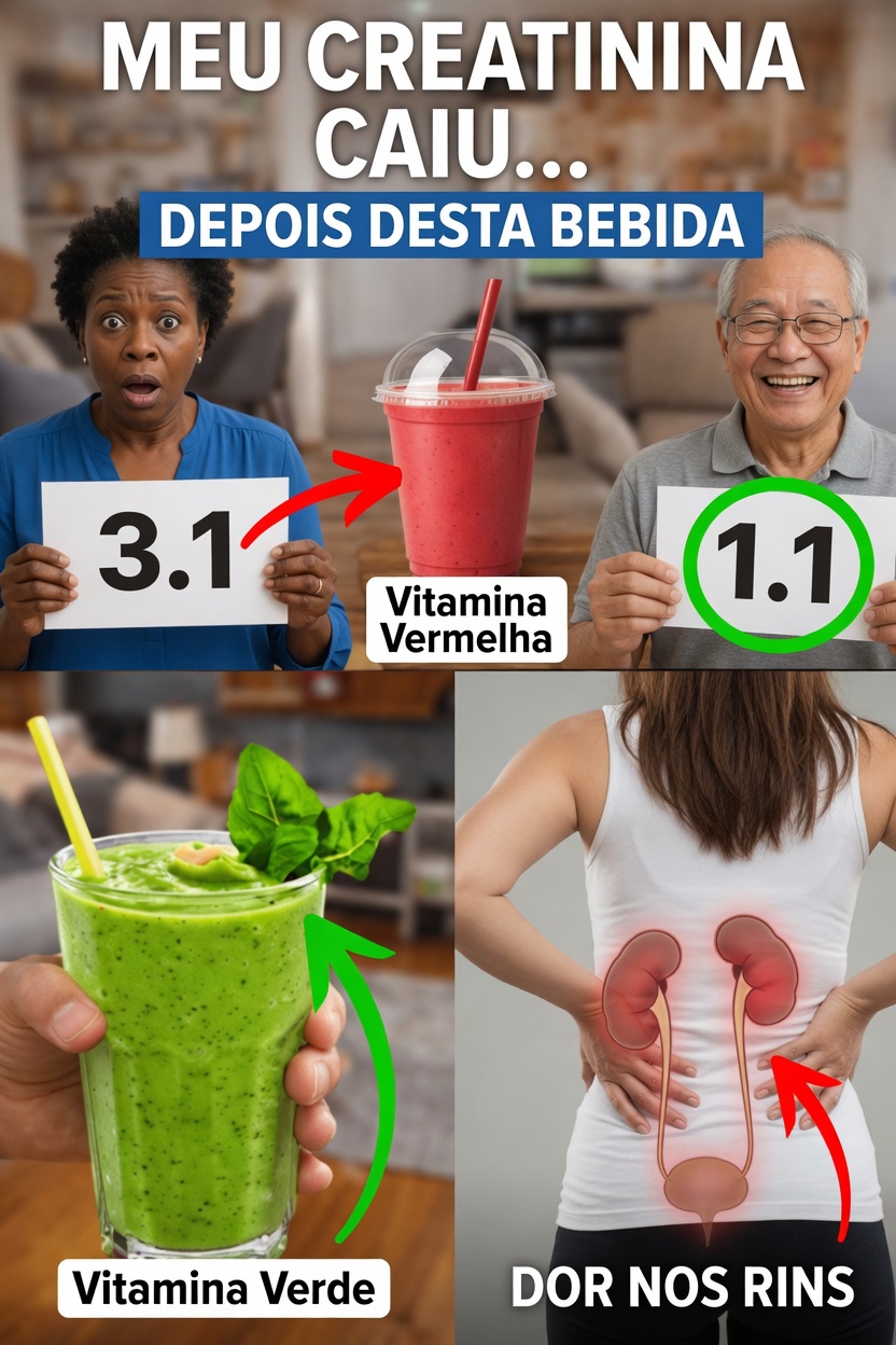 Três bebidas simples que podem apoiar a saúde dos rins e níveis saudáveis de creatinina