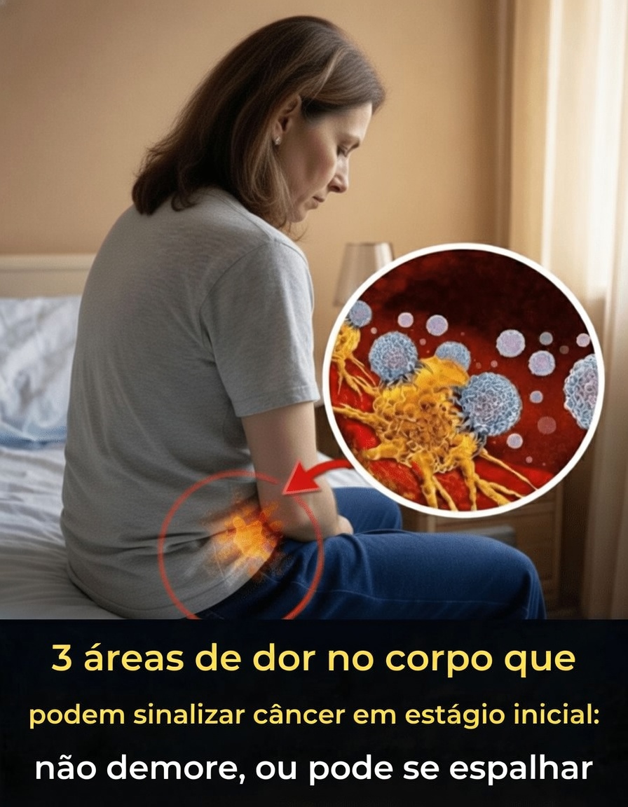 3 Locais de Dor no Seu Corpo Que Podem Ser Sinais Precoces de Câncer (E Por Que Você Não Deve Ignorá-los)