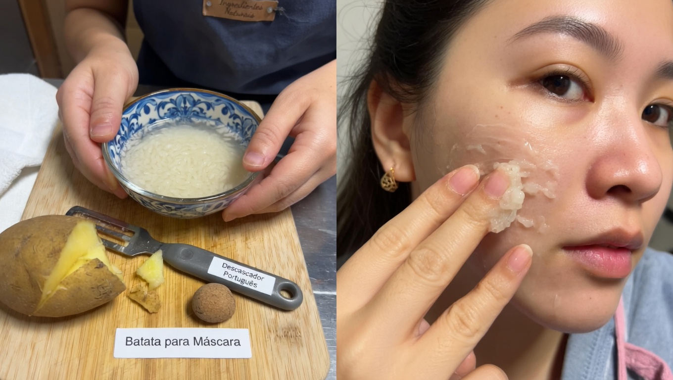 A tendência do creme noturno de arroz e batata: uma rotina de cuidados com a pele caseira simples que vale a pena explorar?