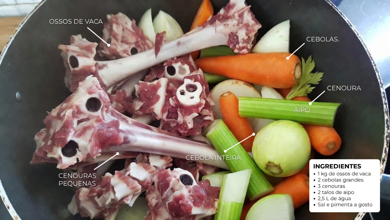 O caldo de ossos é uma forma natural de apoiar o conforto das articulações à medida que você envelhece?