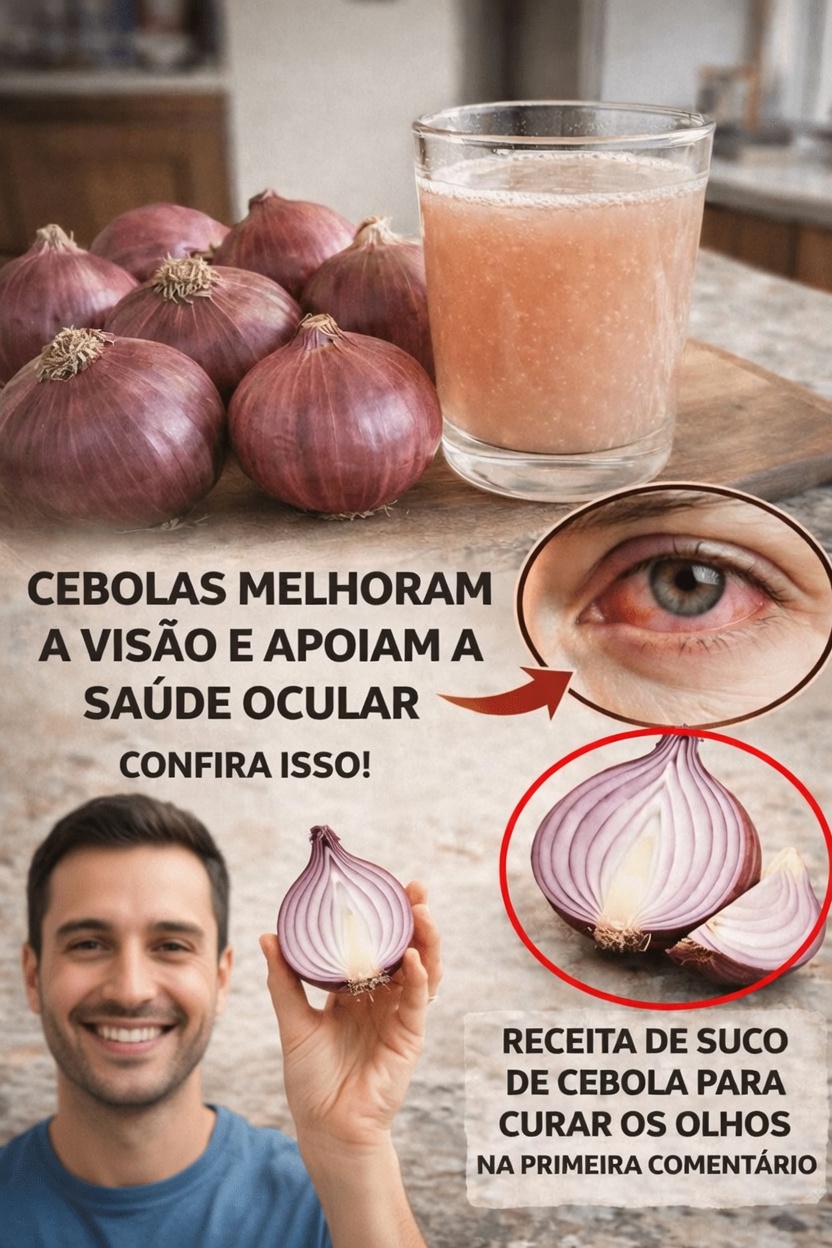 Explorando o Uso Tradicional da Cebola para o Conforto Ocular: O que Dizem a Ciência e o Folclore