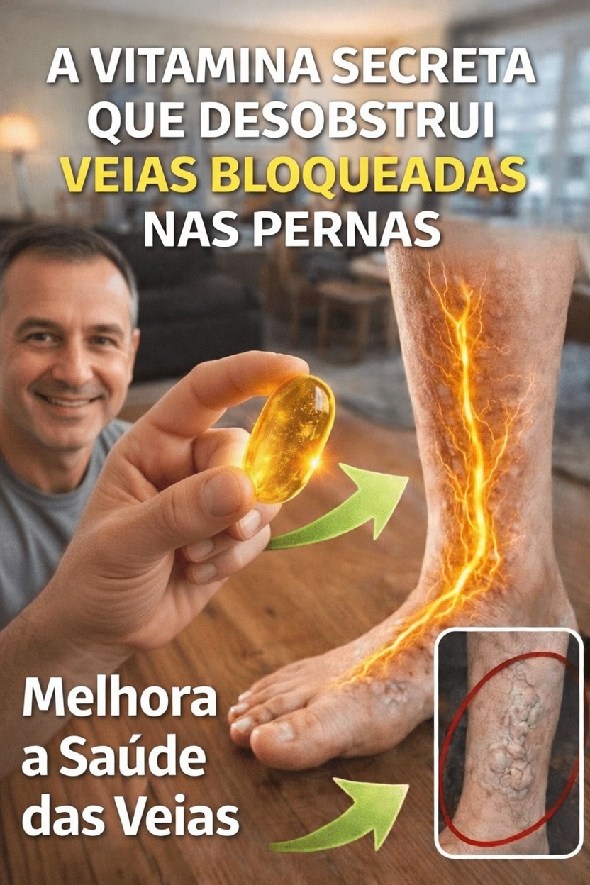 A Vitamina Secreta que Ajuda na Saúde das Veias das Pernas e na Circulação que Você Pode Estar Perdendo