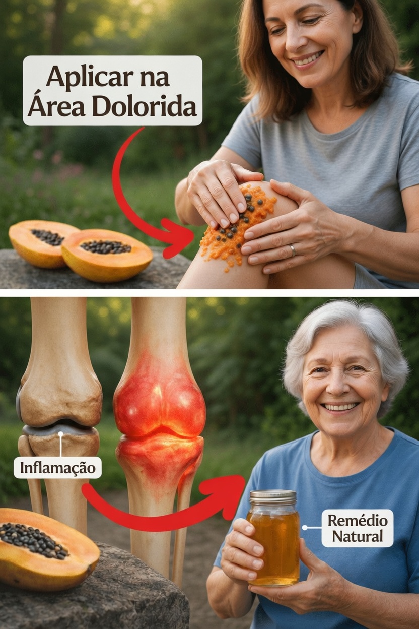 Pasta de Mamão Verde e Sementes de Mamão: Um Simples Ritual Caseiro para Conforto Diário nas Articulações que Você Talvez Queira Experimentar