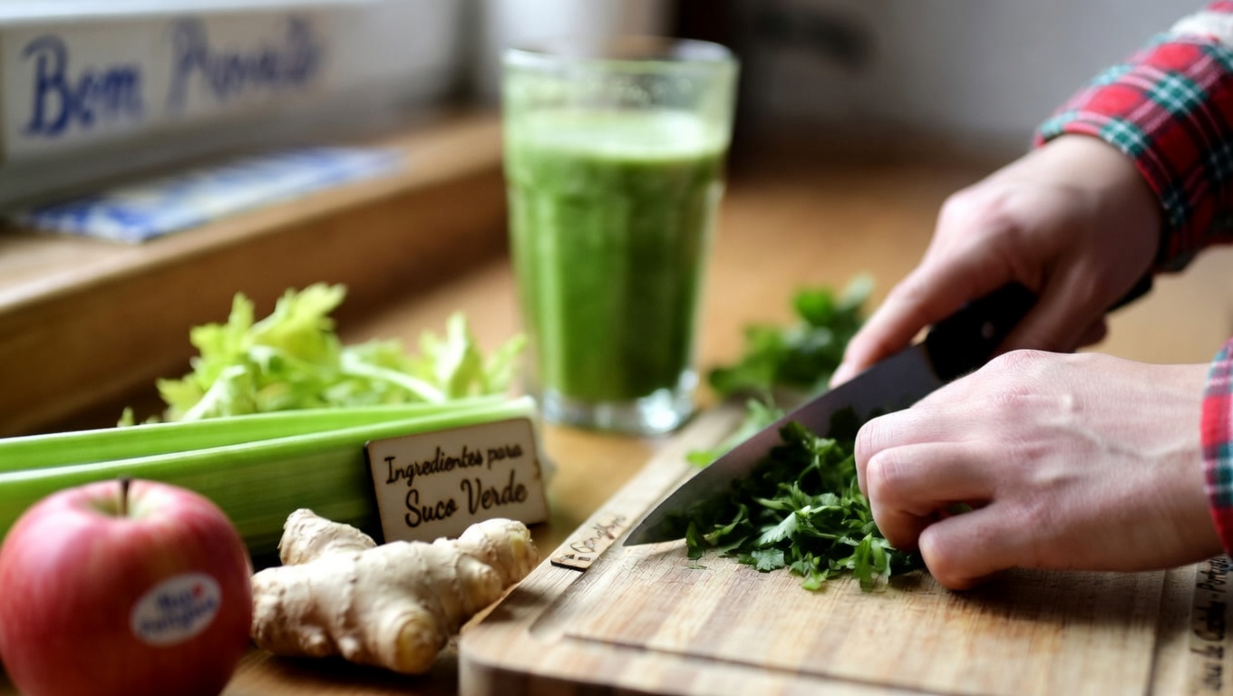 Um Simples Smoothie Verde para Apoiar a Saúde do Fígado, o Equilíbrio do Açúcar no Sangue e o Bem-Estar Geral