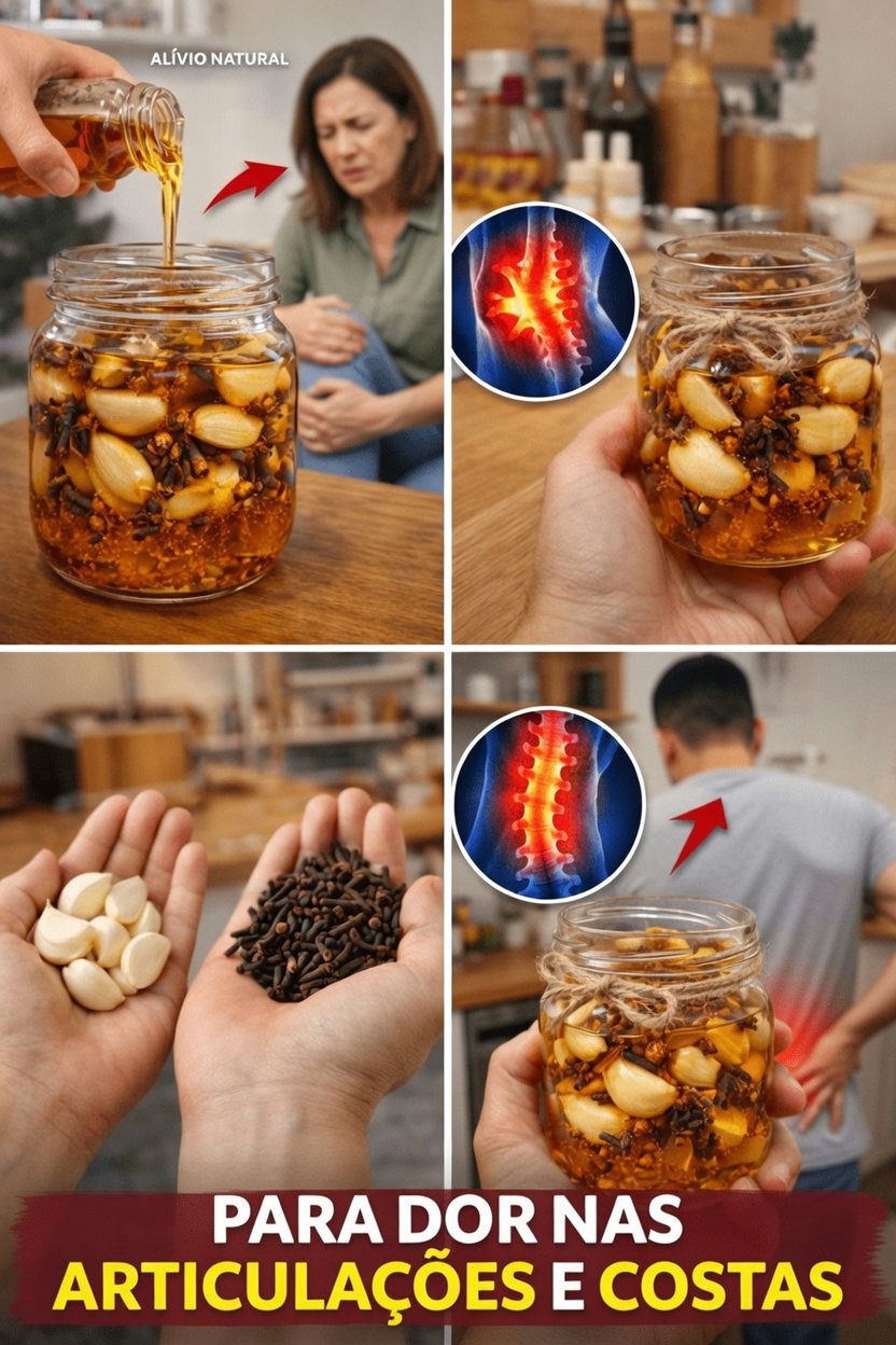 Descubra os Surpreendentes Benefícios do Óleo Infusionado com Alho e Cravo para o Conforto Diário das Articulações e Alívio nas Pernas