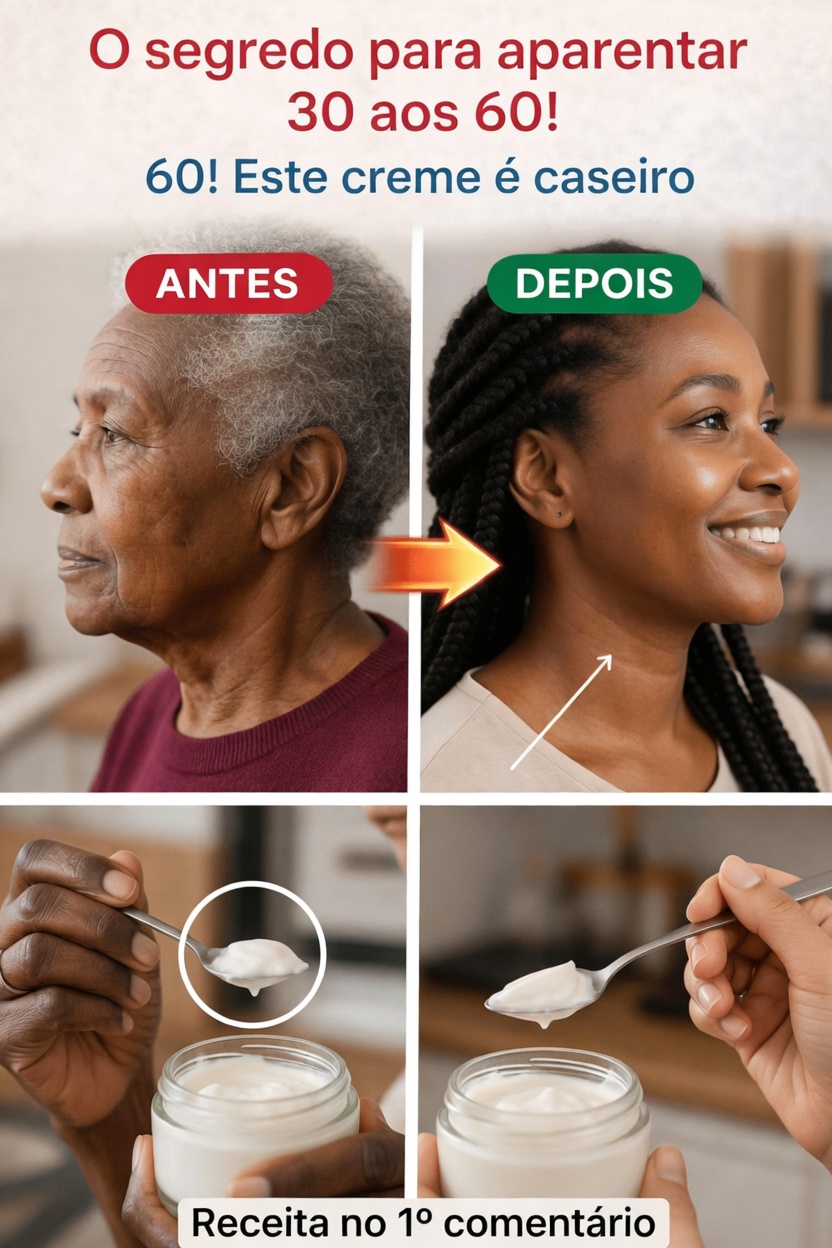 Creme Caseiro de Bicarbonato de Sódio: Diga Adeus às Rugas e Manchas na Pele