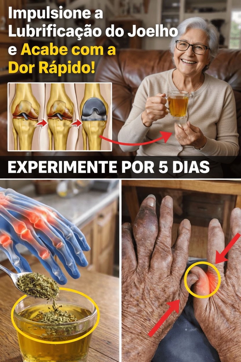 Descubra o surpreendente hábito diário que pode ajudar a manter o conforto e a mobilidade das articulações do joelho à medida que você envelhece