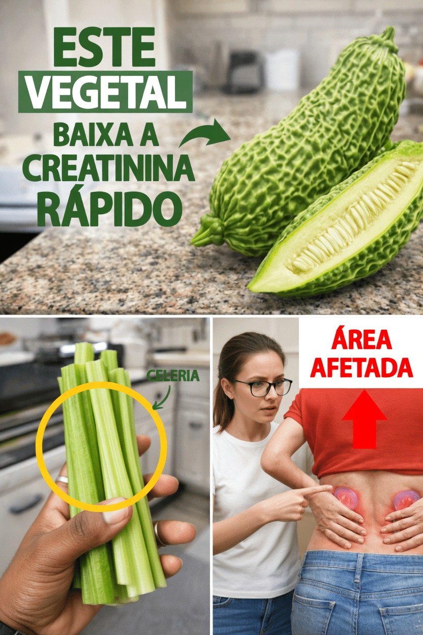 Descubra os 5 principais vegetais que podem favorecer naturalmente níveis saudáveis de creatinina e a função renal