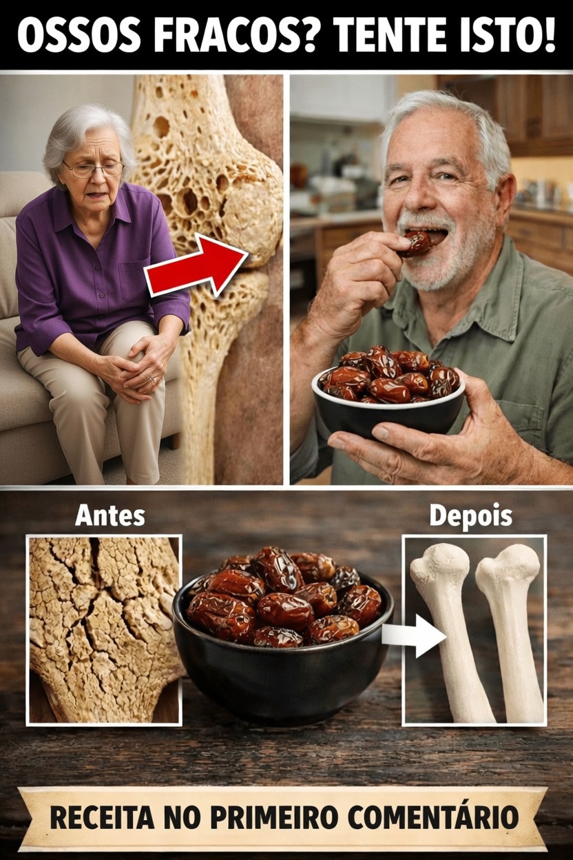 Pare a perda óssea antes que seja tarde demais! Tâmaras: uma aliada natural para fortalecer seu corpo dia após dia