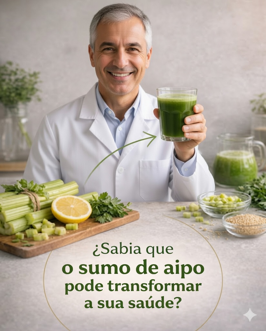 🌿 O Segredo Natural do Aipo: 7 Poderosas Receitas Caseiras para Melhorar a Sua Saúde