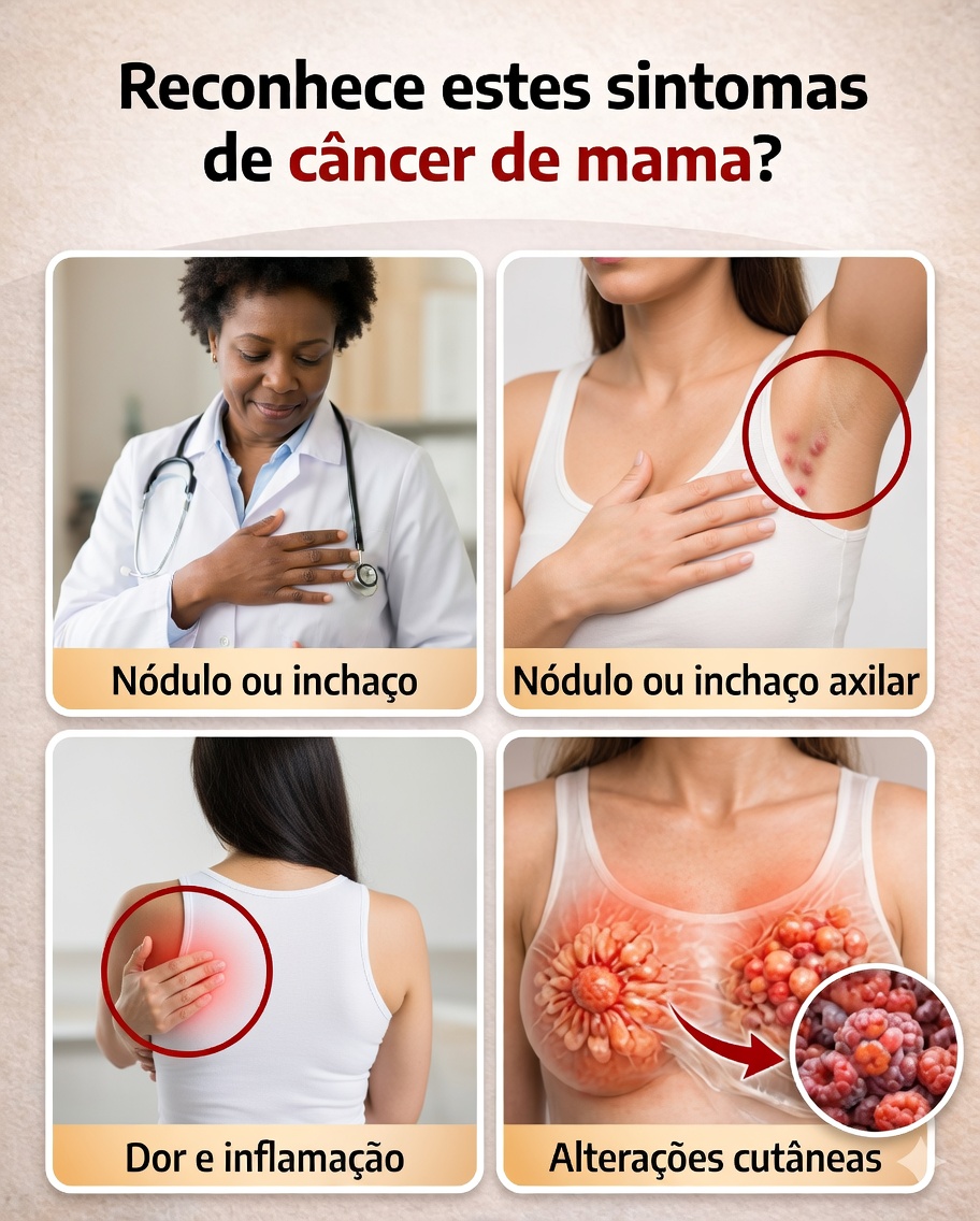 ⚠️ 10 Sinais de Alerta do Câncer de Mama que Você Nunca Deve Ignorar (Guia Completo)