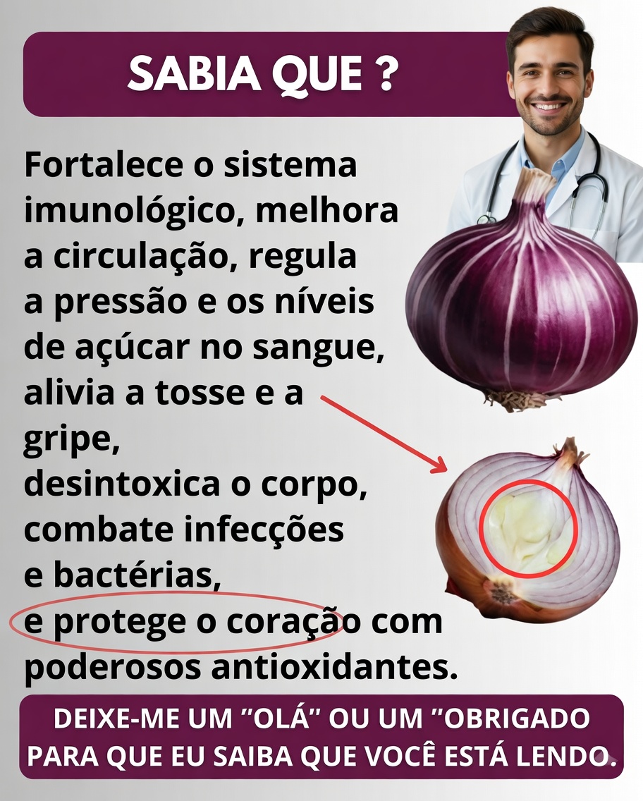 🧅✨ Receita à base de cebola roxa: o remédio natural que todo mundo deveria conhecer