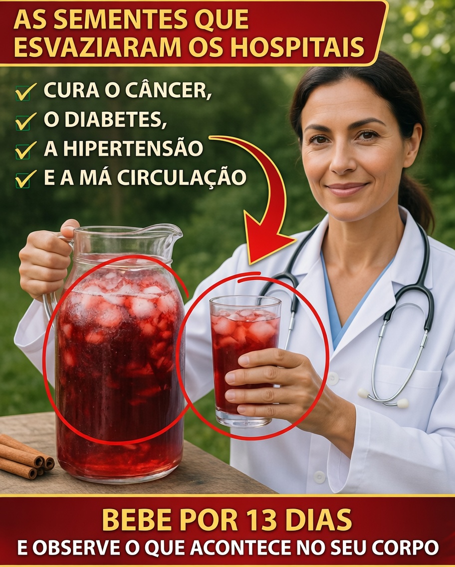 🍹 Beba-o Por 13 Dias e Descubra o Que Pode Acontecer ao Seu Corpo