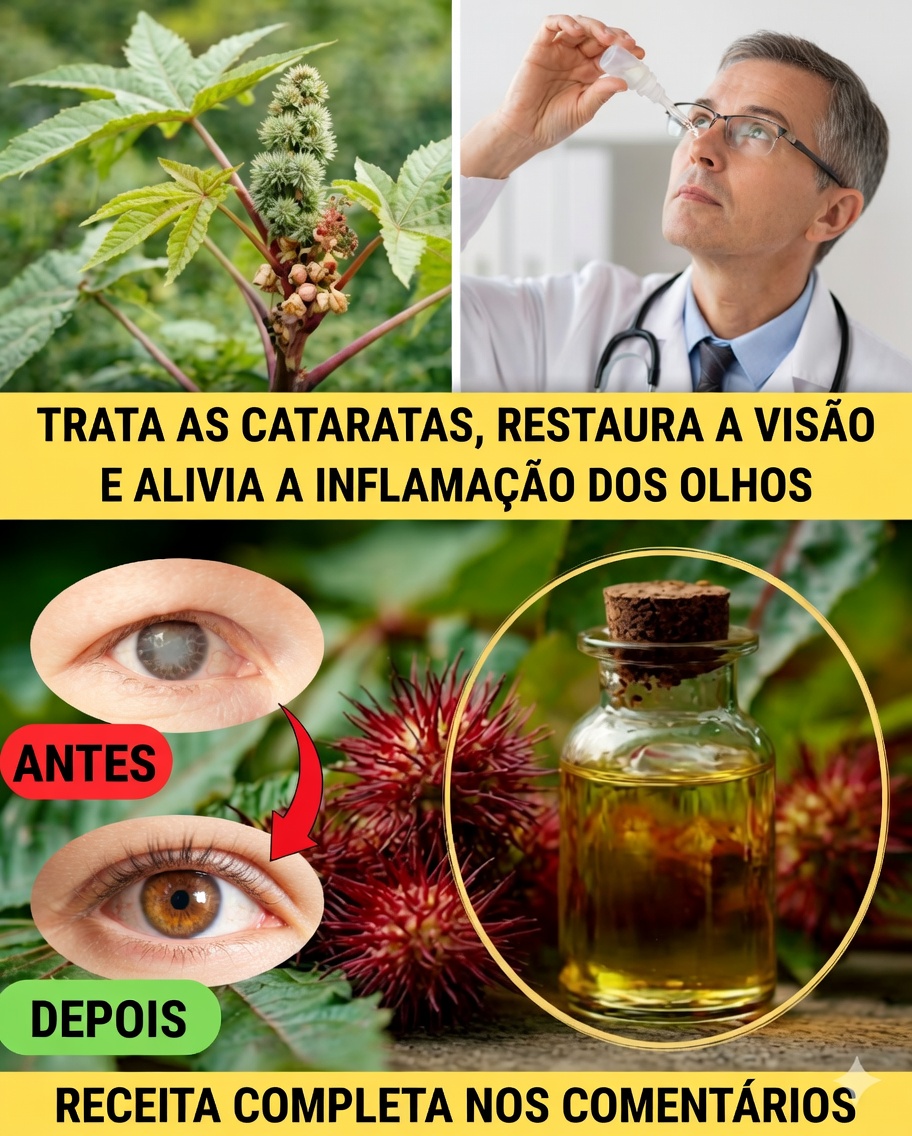 👁️ Óleo de rícino para melhorar a visão: benefícios, mitos e uso seguro