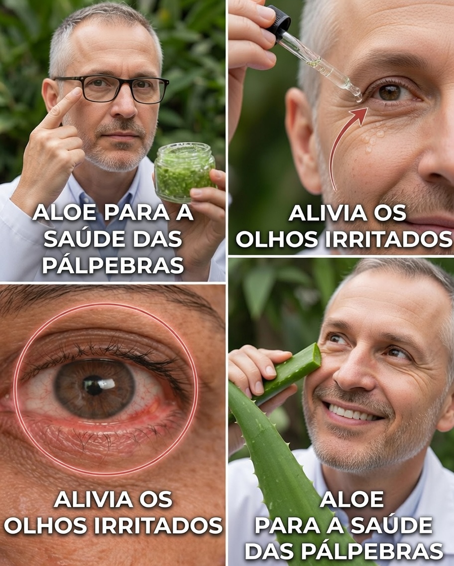 Aloe Vera para o Conforto dos Olhos: A Planta Suave que Acalma Mais do que Você Pensa