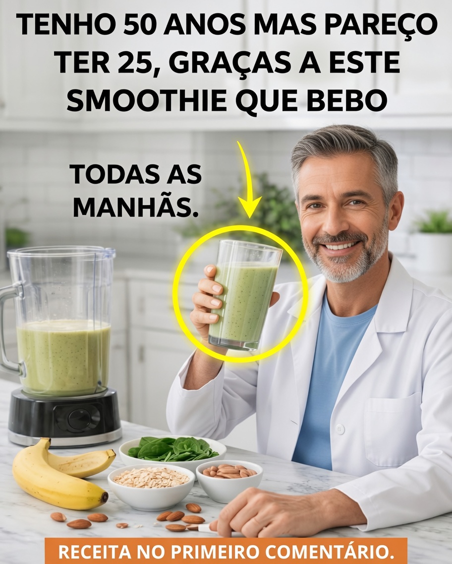 O Smoothie Regenerador que Ajuda Você a Sentir-se e Parecer Mais Jovem