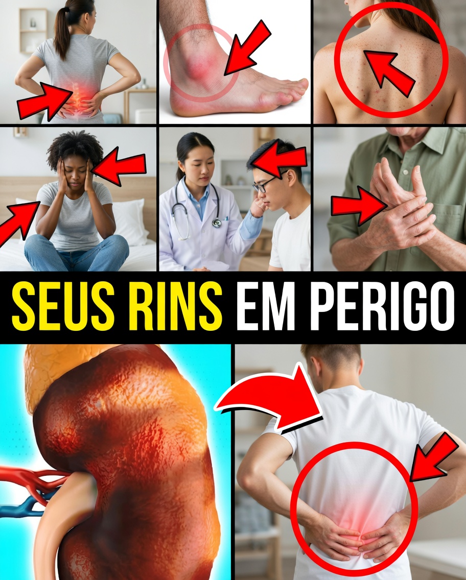 10 sinais de que seus rins estão enviando um sinal de alerta