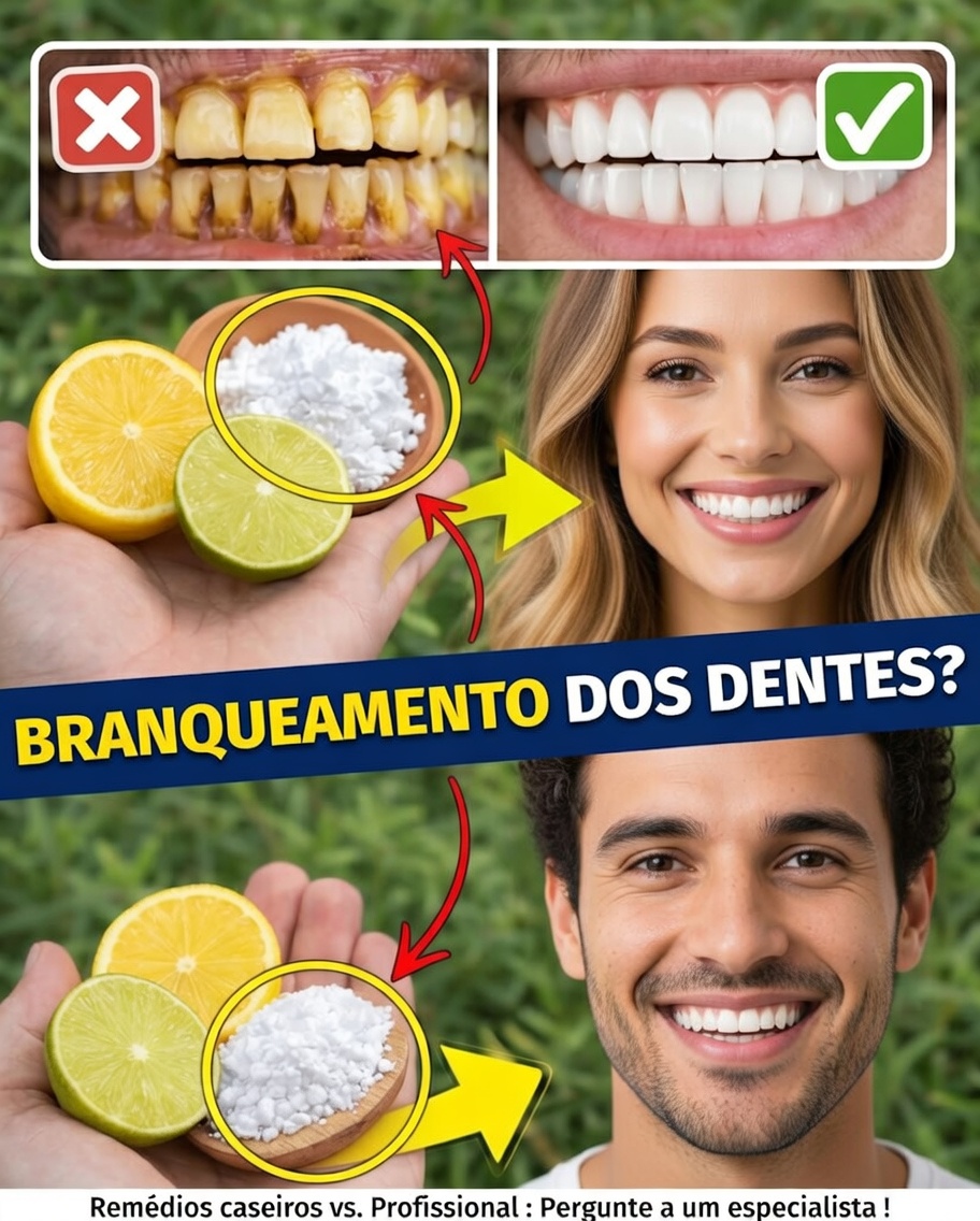 Limão e bicarbonato de sódio para um sorriso mais brilhante: o que realmente funciona e o que deve ser evitado