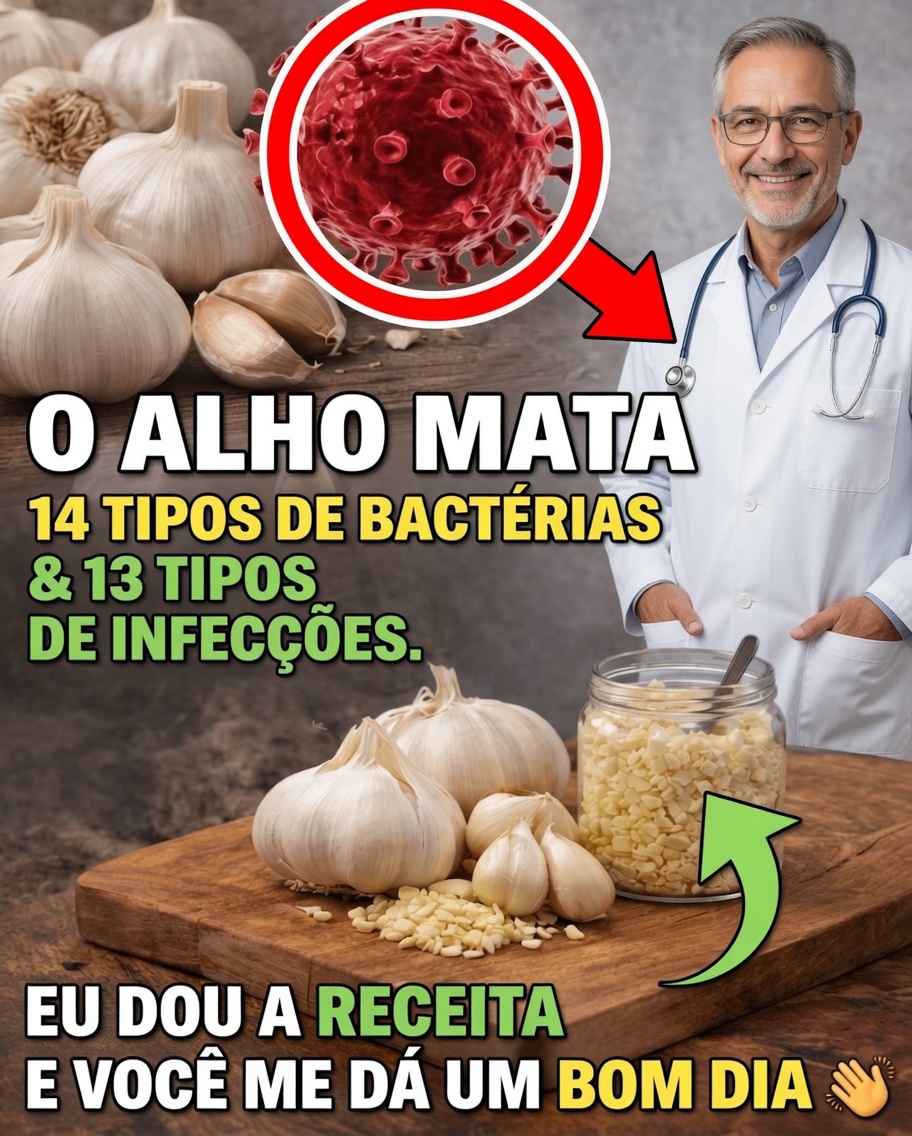 O alho combate realmente as bactérias e as infeções, como se afirma?