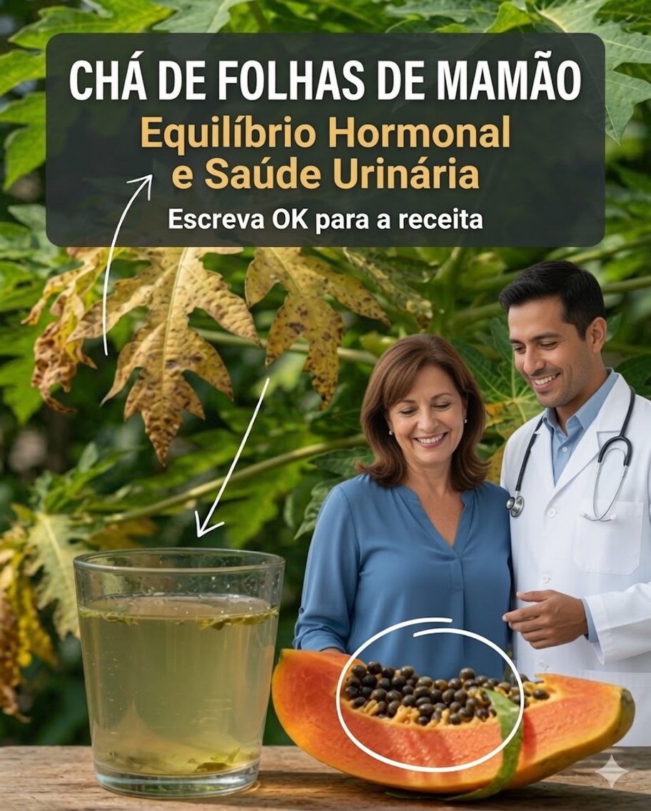 Chá de folhas de mamoeiro: benefícios reais, usos tradicionais e o que você precisa saber antes de beber