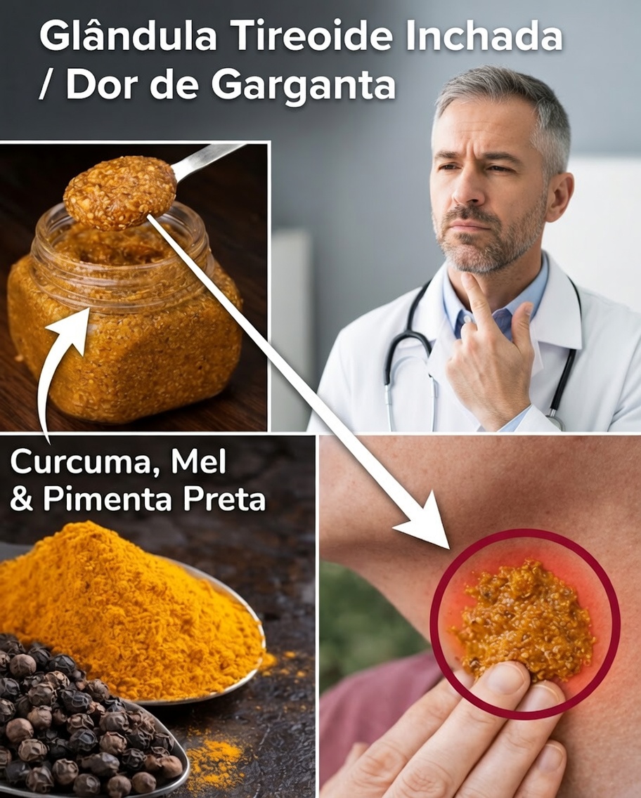A colher com 3 ingredientes que pode apoiar suavemente a sua tireoide