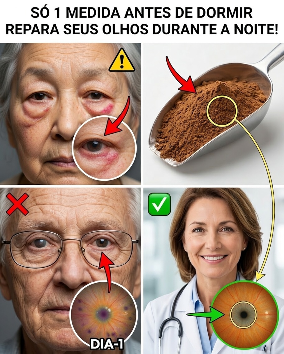 O Ritual do Suco Noturno para Olhos Mais Confortáveis e Luminosos Após os 60 Anos