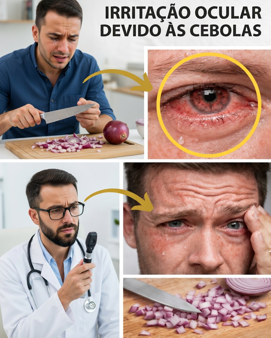 Suco de cebola e o conforto dos olhos: o segredo da quercetina a ser descoberto