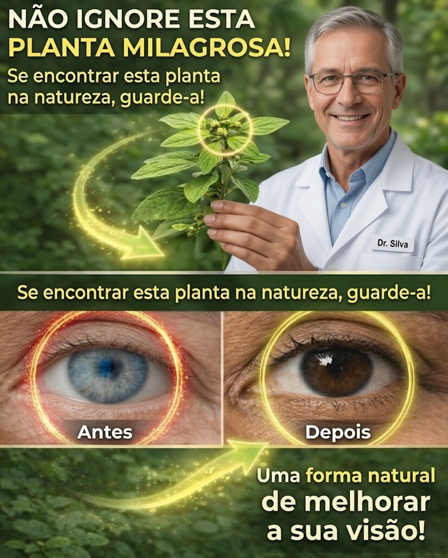 A Erva Daninha Surpreendente que os Curandeiros Tradicionais Usavam para o Conforto dos Olhos