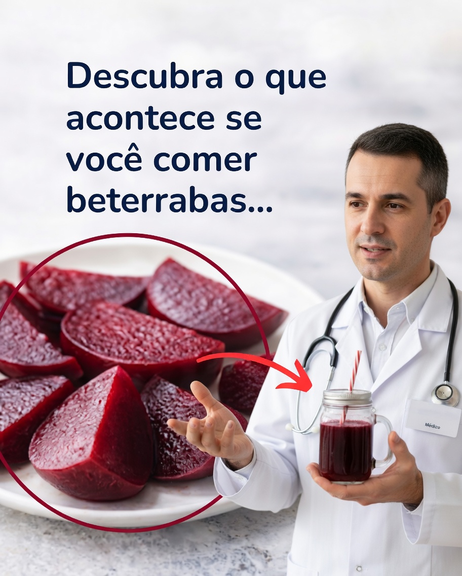 Beterraba: o legume vermelho que os médicos recomendam para melhorar a saúde