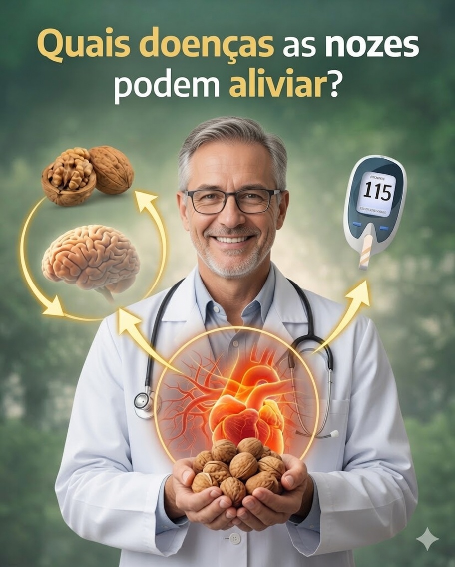 As nozes: o superalimento natural que pode transformar a sua saúde