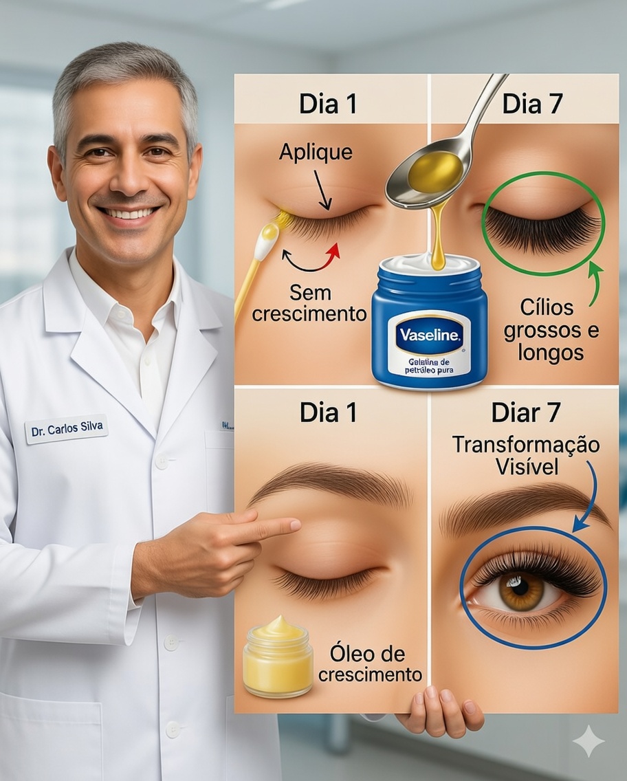 Revele cílios deslumbrantes e sobrancelhas mais cheias com este segredo natural