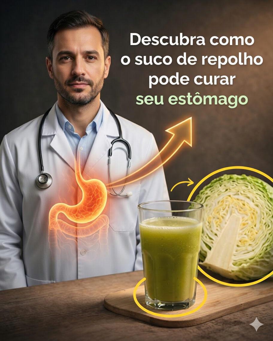 🥬 Suco de repolho: um poderoso remédio natural para melhorar a digestão